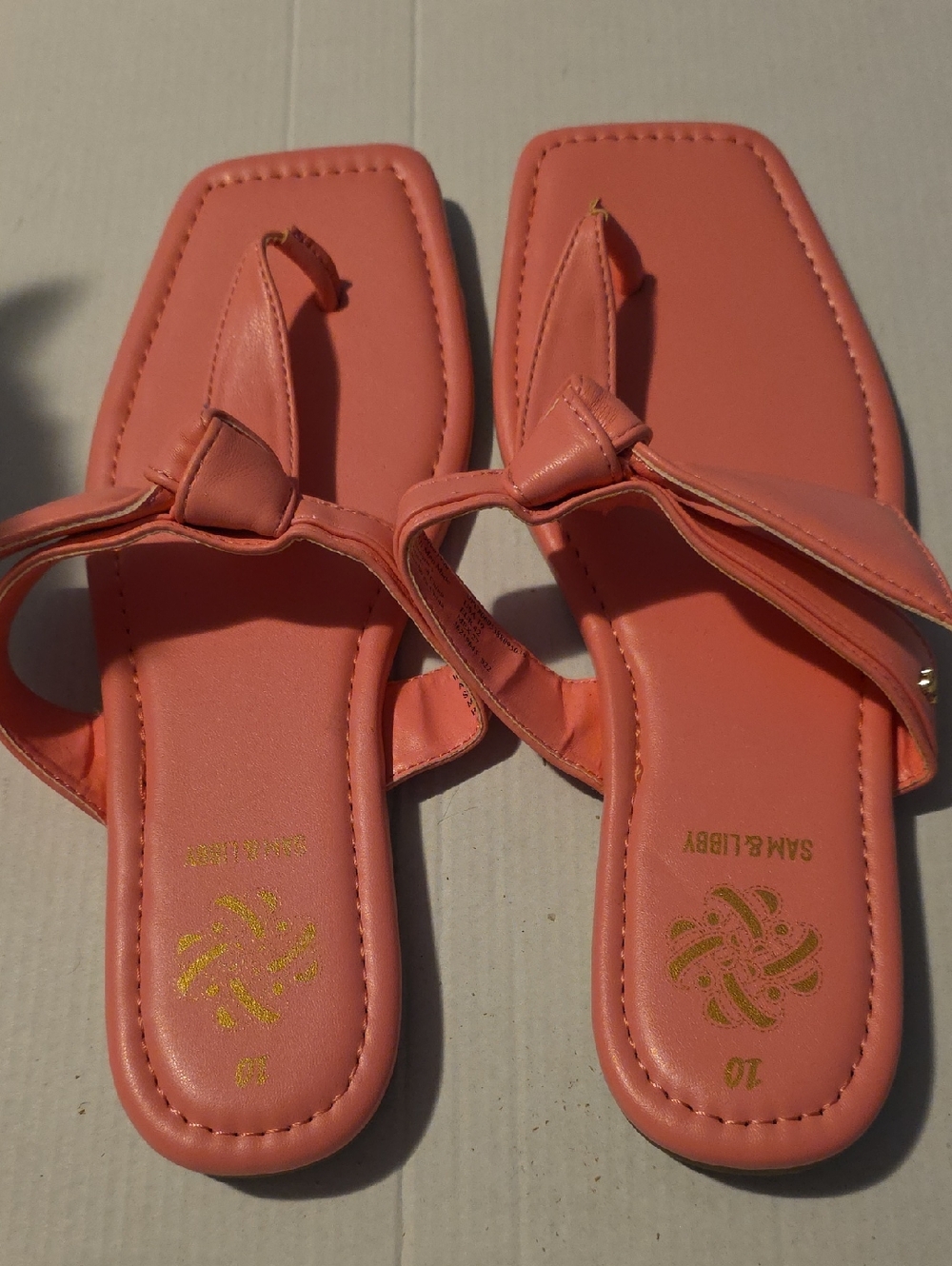 Sam & Libby Pink Sandals - Picture 2 of 3